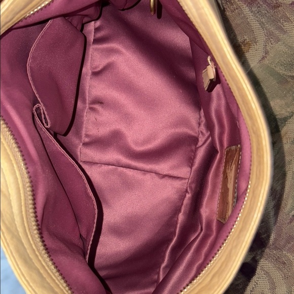 Coach  Madison convertible, shoulder bag  leather  tan  pleated goldtone HW  EUC - Picture 3 of 17